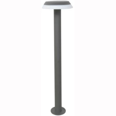 Lámpara Poste LED Plateada 48LT 1W