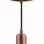 Luminario Colgante Bronze Elegante