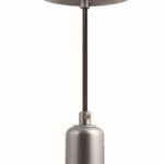 Luminario Colgante Basic Plata Brillante