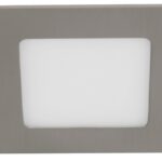 Lámpara LED Techo Níquel Satinado