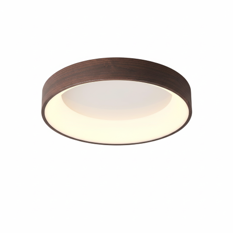 Lámpara Techo LED Tricolor Negra