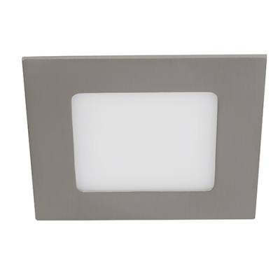 Lámpara LED techo níquel 6W