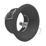 Ojo de buey negro moderno GU5.3